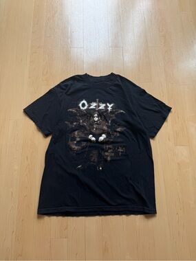 2004 Ozzy Osbourne T-Shirt Black Band Tour Tee